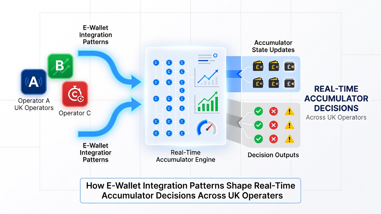 Dashboard view showing accumulator selections updated via e-wallet balance changes