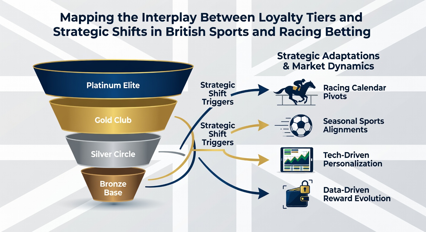 Strategic dashboard showing loyalty tier shifts and betting volume trends in UK racing markets