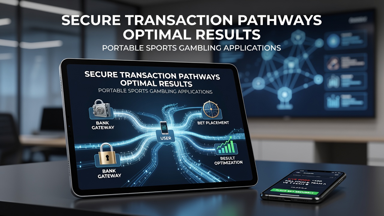 Mobile sports betting app interface showing secure payment options and transaction pathways