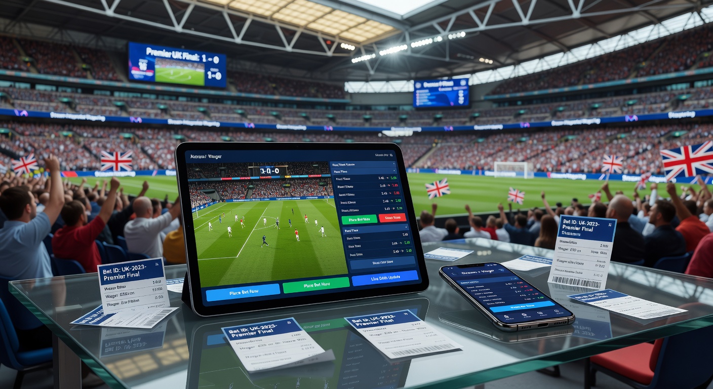 Live streaming integration on a UK betting app during a Premier League match with real-time odds updates visible