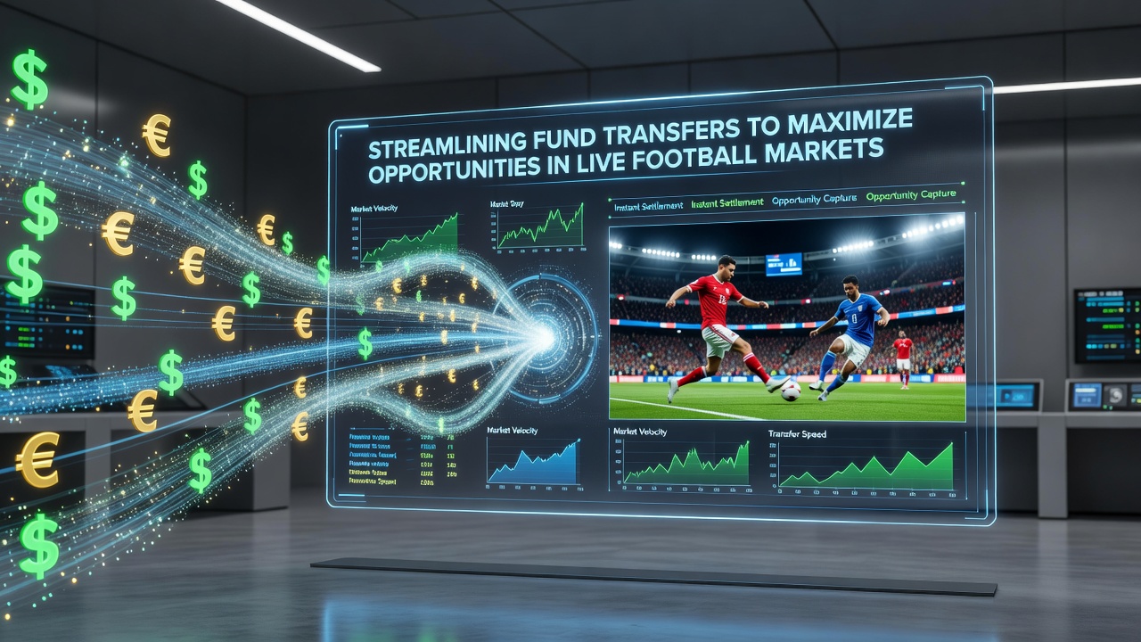 Illustration of digital payment processing systems integrated with live football betting interfaces on mobile devices
