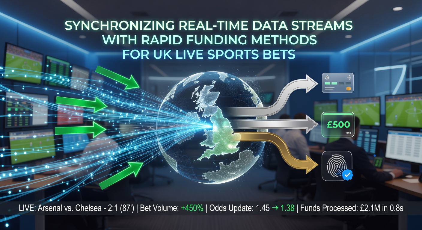 Real-time data synchronization interface for UK live sports betting